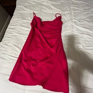 Pink party dress